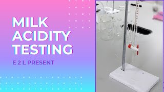 Milk analysisPhysicochemical propertiesAcidity amp sediment test [upl. by Amand]