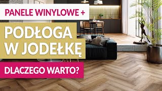 PANELE WINYLOWE  ułożenie w jodełkę podłoga winylowa Zawsze modny wzór [upl. by Aissila7]