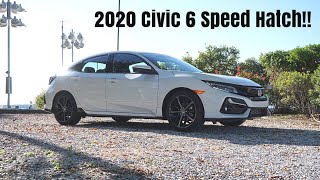 2020 Honda Civic Sport Touring Hatchback 6MT  It Gets BETTER [upl. by Landes]