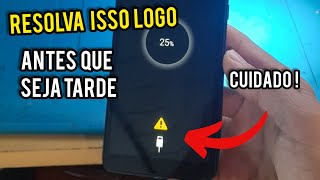 Celular Carregando Com o TRIANGULO AMARELO ⚠️ ou VERMELHO🔺 Resolva Isso Logo [upl. by Nynnahs]