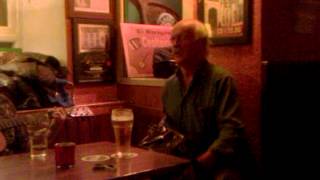 John Lyons singing at Brogans monthly singers session March 2012 [upl. by Natsirt913]