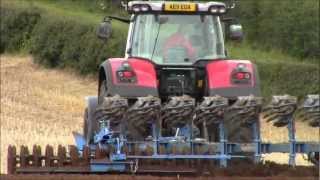 Massey Ferguson 8660 ploughingwmv [upl. by Mert]