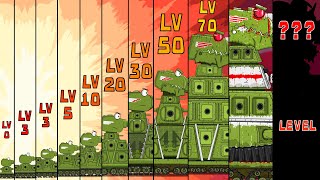 All series  KV44 Mega Leveling  BONUS Cartoons about tanks [upl. by Erdnoed39]