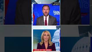 JD Vance Confronts Dana Bash Stop Interrupting—Let Me Answer the Questions [upl. by Denzil]