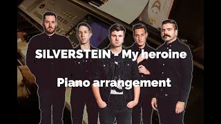 Silverstein  quotMy heroinequot Piano cover 2010 [upl. by Ahsinotna]