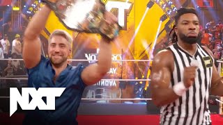 Joe Hendry Sings Ethan Page a Song  WWE NXT Highlights 82724  WWE on USA [upl. by Yasnil158]