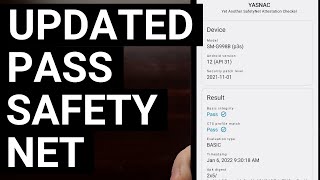 How to Pass Samsung Galaxy S21 SafetyNet Checks with Android 12 and One UI 40 [upl. by Ipoillak]