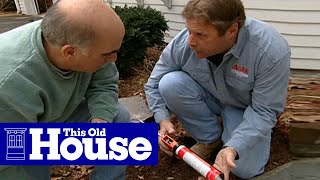 How to Repair a Mortared Flagstone Walkway  This Old House [upl. by Hut]