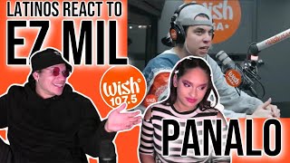 Latinos react to Ez Mil FOR THE FIRST TIME  quotPanaloquot LIVE on the Wish USA Bus REACTION [upl. by Barbabas508]