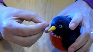 How to Make a Clay Beak for your Woolly Bird [upl. by Atiana]