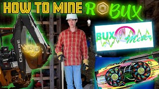 How to MINE for ROBUX The FASTEST WAY to EARN [upl. by Sigsmond]