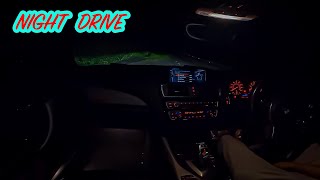 BMW M140i Stage 2 Pov Night Drive [upl. by Arutnev755]