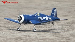 F4U CORSAIR SCALE 18 Â½ ARF 4655 PH011 PHOENIXMODEL [upl. by Leahci574]