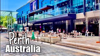 The ultimate Perth Western Australia 🇦🇺  4K walking tour of Perth City Centre [upl. by Ellinad]