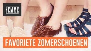 Favoriete zomer schoenen  FEMME [upl. by Ronnoc]