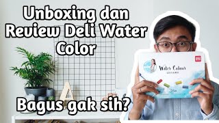 Unboxing dan Review Deli Watercolor Bagus Gak Sih [upl. by Sura]