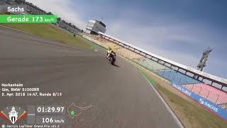 Hockenheimring Speer Racing 02042018 BMW S 1000 RR [upl. by Hibbitts]