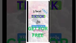 USE TIKTOK APPS FOR FREE offers  shorts reaction reels foryou [upl. by Anier]