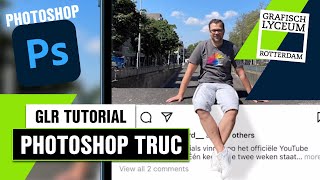 TOFFE Photoshop truc voor INSTAGRAM   GLR Tutorial [upl. by Ahsil319]