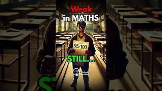 Weak in Maths Still Score 95 😮 3 Best Study Tips studymotivation studytips [upl. by Attenaej]