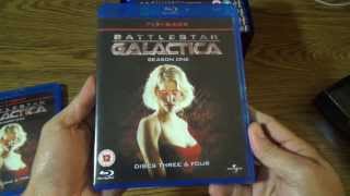 Unboxing Battlestar Galactica The Complete Series Bluray [upl. by Abbotsun]