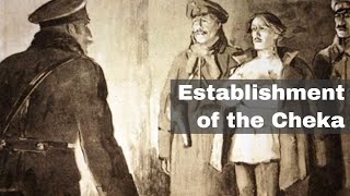 20th December 1917 Establishment of the Cheka the Russian Bolshevik secret police [upl. by Cordalia119]