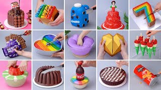 1000 Easy Colorful Cake Decorating You Can Try At Home  Beautiful Chocolate Cake Compilation [upl. by Jonas]