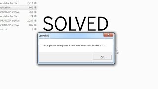 Minecraft launch4j  This application Requires a Java Runtime Environment 160 SOLUTION [upl. by Anicart]