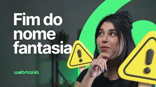 Fim do nome fantasia no cartão CNPJ dos MEIs mei webmania [upl. by Sivam]