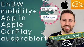 EnBW mobility App in Apple CarPlay ausprobiert amp erklärt [upl. by Ian]