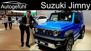 Allnew Suzuki Jimny REVIEW Exterior Interior 2019  Autogefühl [upl. by Keyek]