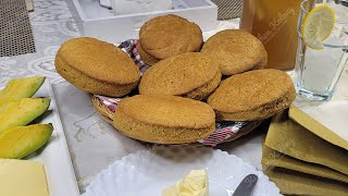 Best tasting Jamaican Bulla Cake  Mango amp Ginger Bulla Cake  kitchen Kolony [upl. by Aliuqahs]