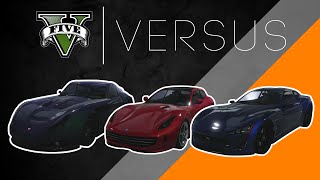 GTA V  Versus  Expensive Sports Cars Verlierer vs Bestia GTS vs Furore GT [upl. by Melany180]