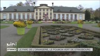 SUIVEZ LE GUIDE  Le Parc de lOrangerie le poumon vert de Strasbourg [upl. by Tonjes]