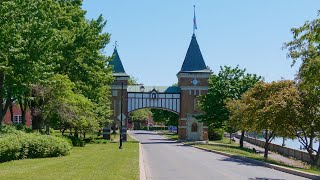 SaintHyacinthe  Walking Downtown  Complete Tour  Saint Hyacinthe  Québec  Canada [upl. by Oalsinatse]