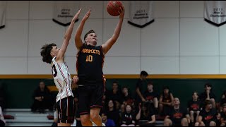 Alex Powderly Aussie Prospects u18s 2024 Eltham Dandenong Junior Basketball Tournament Highlights [upl. by Monjo]