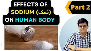 Effect of sodium  نمک on the human body by Dr Shoaib Sabir UrduHindi Part 2 [upl. by Occer]