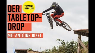 MTBTutorial Der TabletopDrop mit Antoine Bizet [upl. by Ellehcal447]