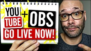 How To Live Stream On YouTube With OBS  Fast Start Guide [upl. by Ramon]