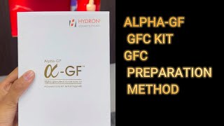 HOW TO PREPARE GFC GROWTH FACTOR CONCENTRATE PROCEDURE STEPS ALPHA GF GFC KIT [upl. by Afira]