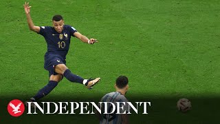 Mbappe hattrick goal vs argentina  World cup final history 2022 [upl. by Aihgn208]