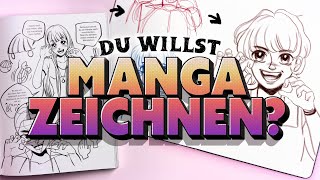 Du willst MANGA ZEICHNEN LERNEN [upl. by Lepley322]