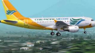 FS2004  FS9 Video Fly Philippines On Top of the World [upl. by Duwad]