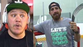 Ping Pong Trick Shots 4  Dude Perfect  Reaction [upl. by Marbut238]