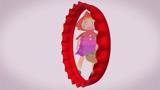 Caperucita Roja Cuento Video Infantil en Español e Ingles [upl. by Moureaux]