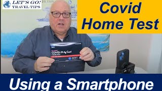 HOW TO DO THE HOME COVID TEST WITH A SMARTPHONE TO CRUISE AND TRAVEL AND MY RESULTS PRINCESS CRUISES [upl. by Brosy]