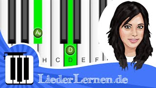 Silbermond  Krieger des Lichts  Klavier lernen  Musiknoten  Akkorde [upl. by Sherourd]