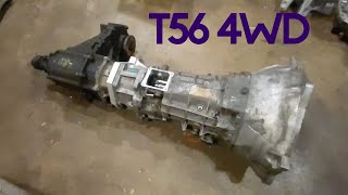 4WD T56 Adapting a T56 or TR6060 to a transfer case for AWD [upl. by Eceela]