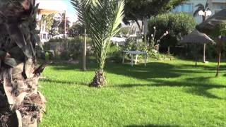 Tunisie  Sousse  Riadh Palms  Le jardin  juillet 2014 [upl. by Samul868]