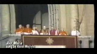 Ave Maria  Karol Wojtyla from 1976 [upl. by Barclay]